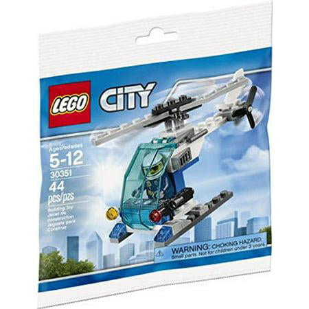30351 LEGO City Police Helicopter Polybag Set (44 Pieces)