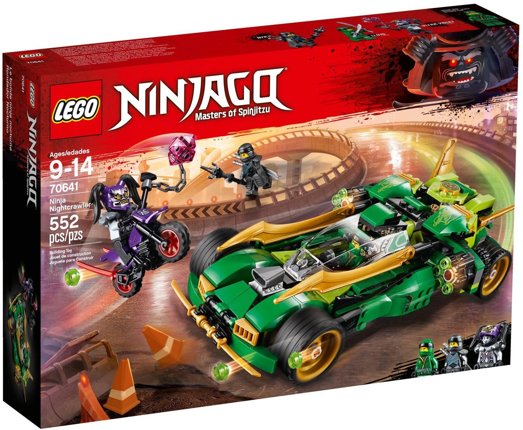 70641 Lego NINJAGO Ninja Nightcrawler