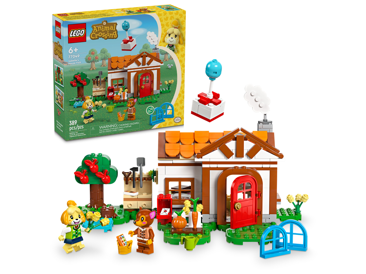 77049 Lego Animal Crossing Isabelle's House Visit