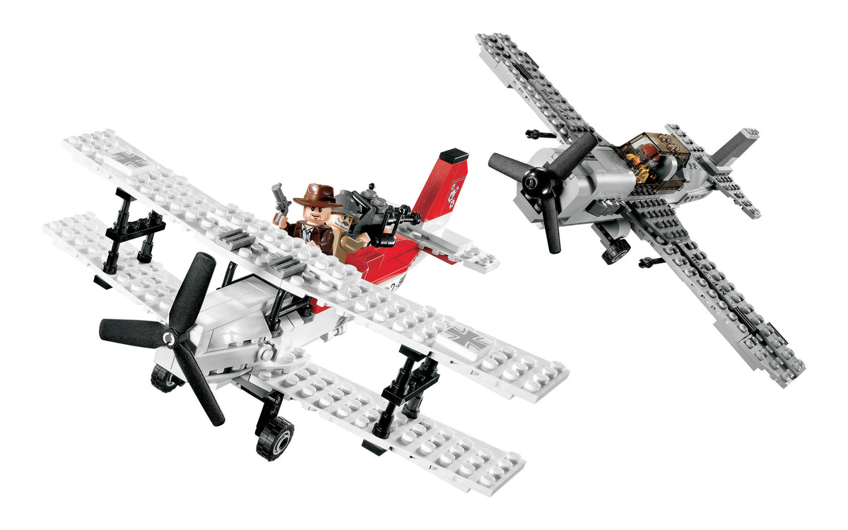 7198 Indiana Jones Fighter Plane Attack