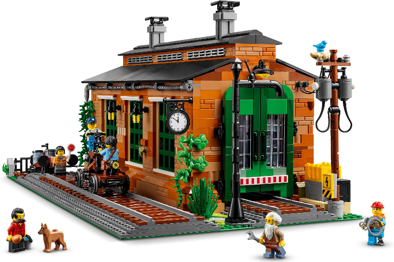 910033 Old Train Engine Shed