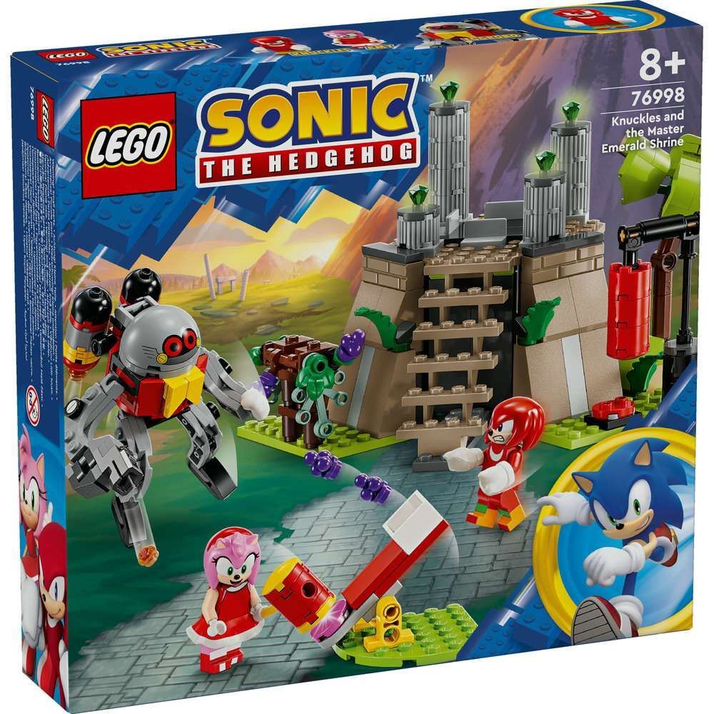 76998 Sonic Knuckles and the Master Emerald Shrine
