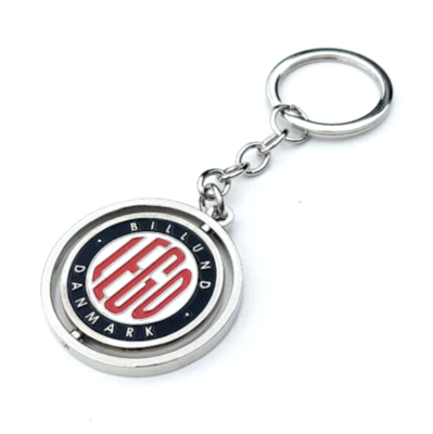 5007093 VIP 1950 LEGO Logo Spinning Key Chain