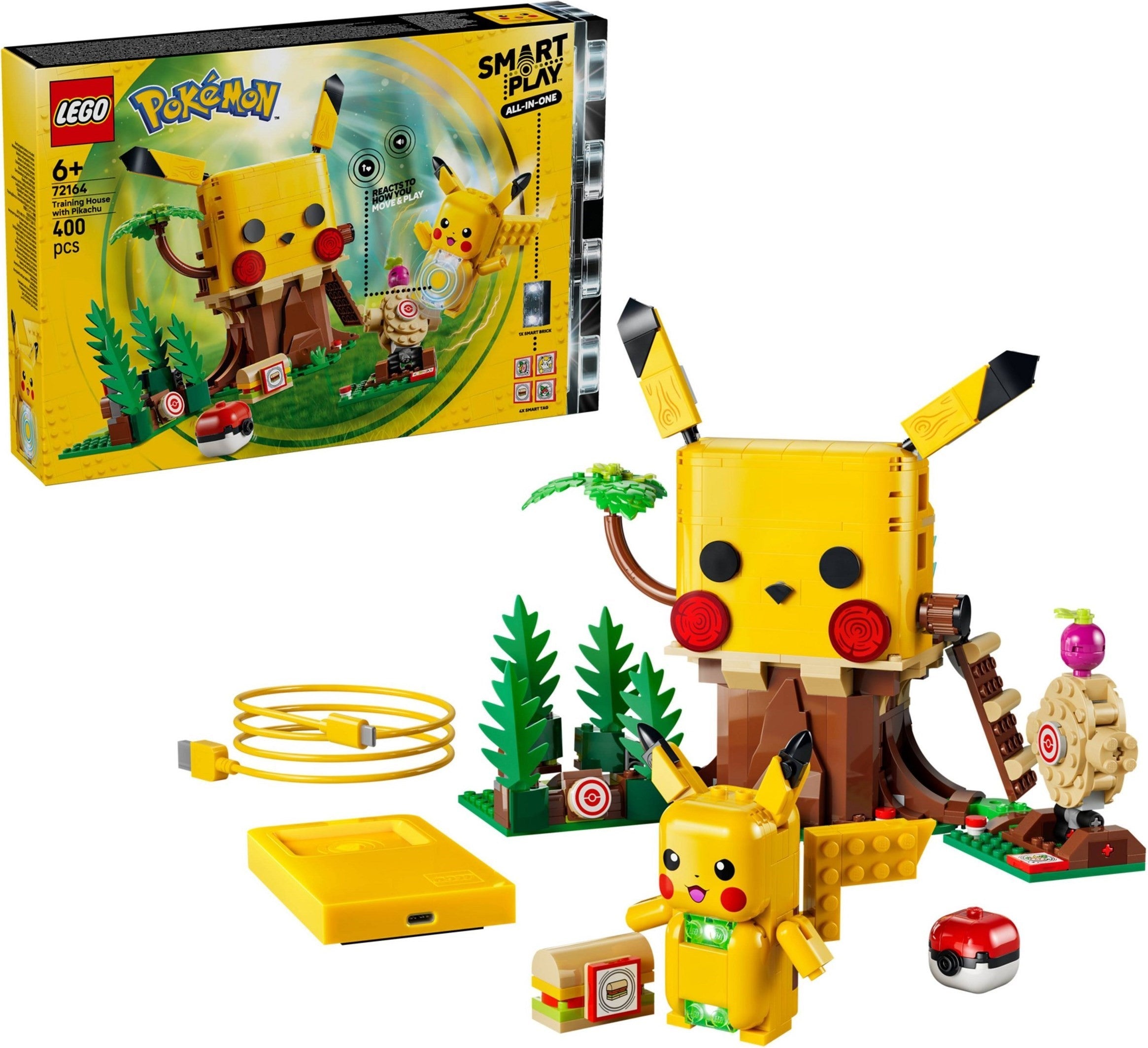 72164 Pokémon Training House with Pikachu