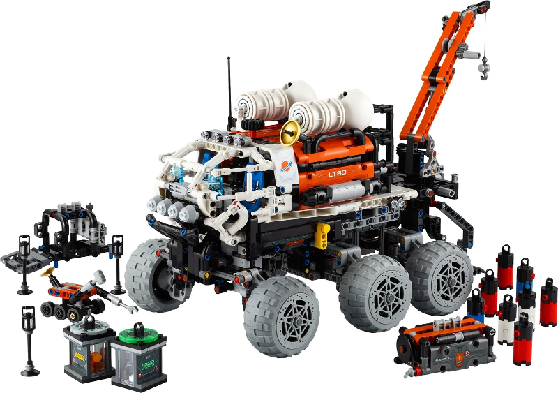U-42180 USED Technic Mars Crew Exploration Rover