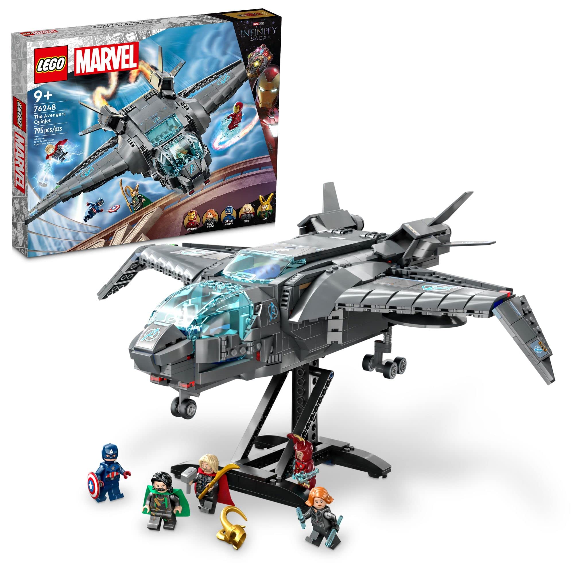 76248 Marvel The Avengers Quinjet