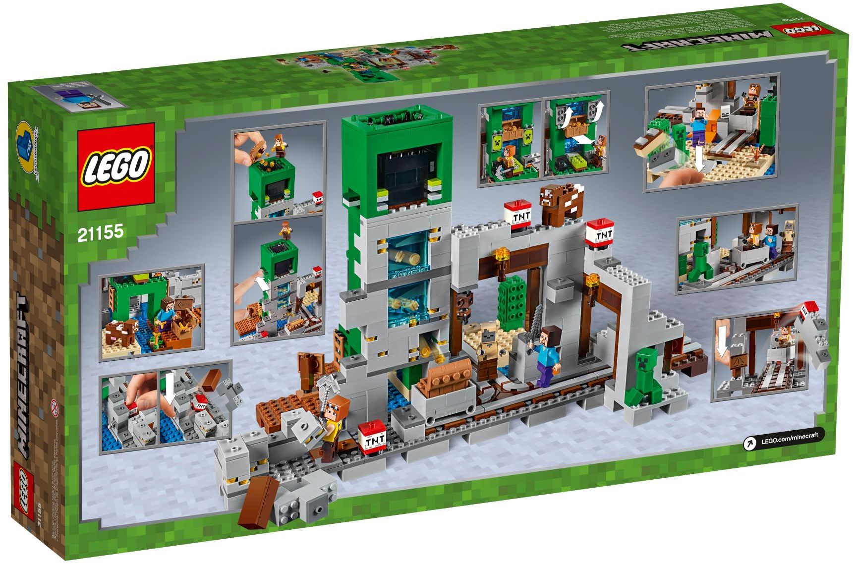 21155 Minecraft The Creeper Mine