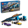 60408 City Car Transporter Truck with Sports Cars