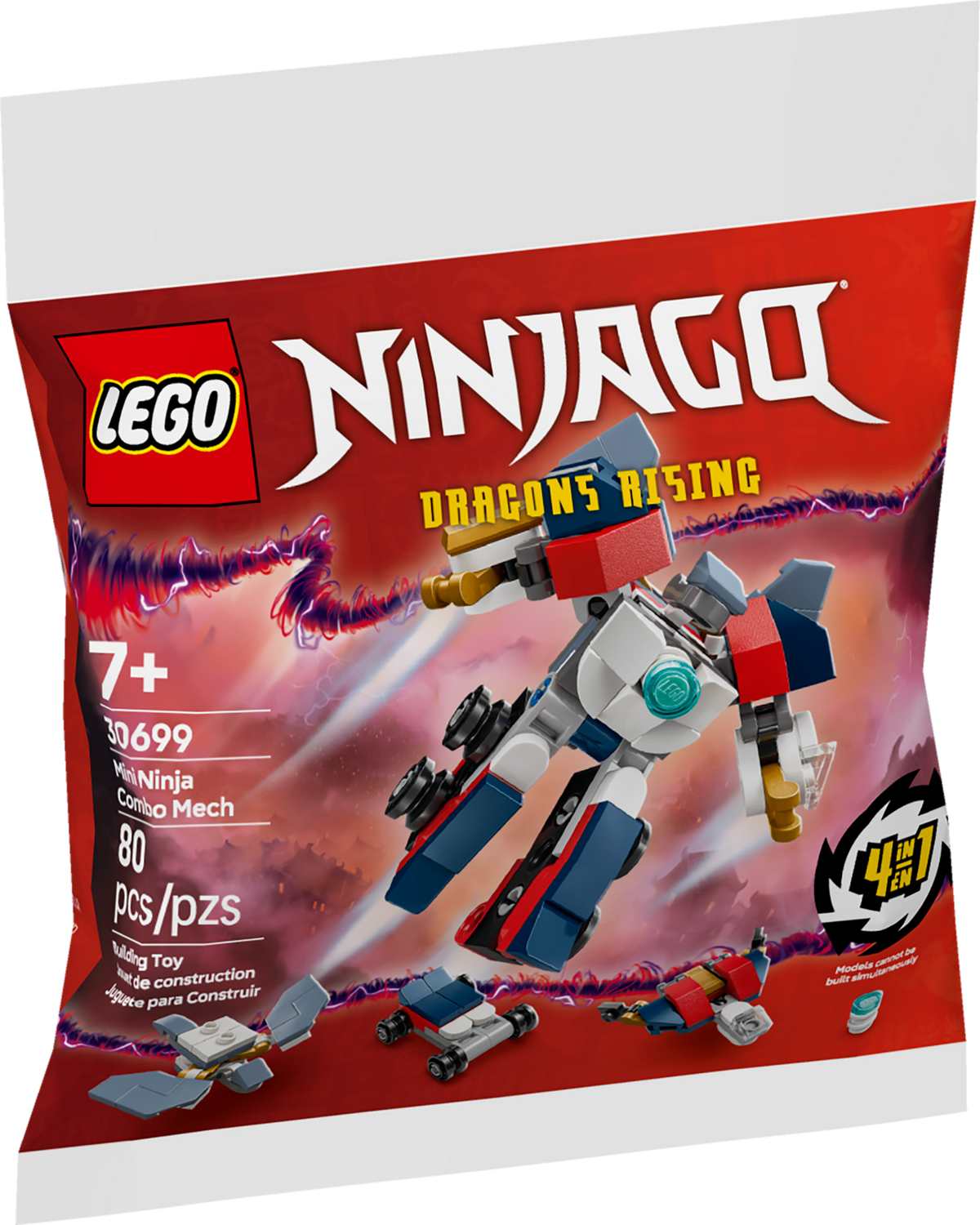 30699 Ninjago Mini Ninja Combo Mech Polybag