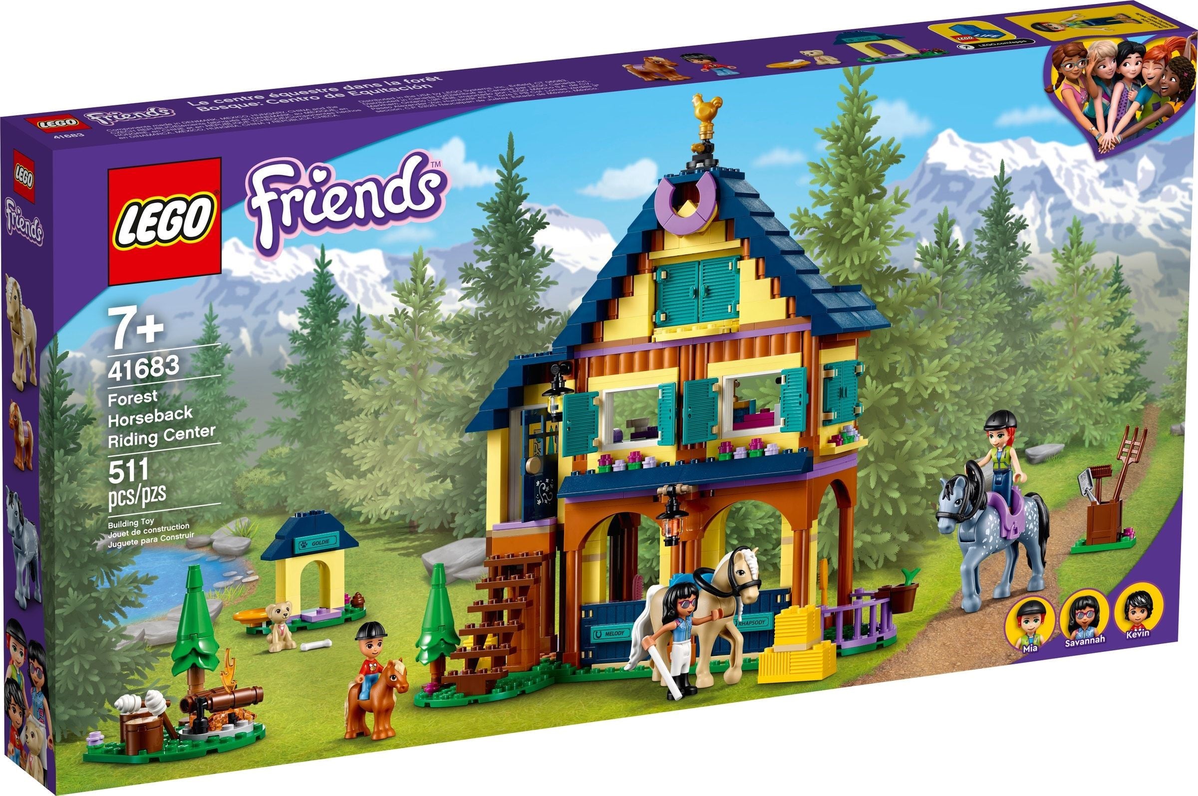 41683 Lego Friends Forrest horseback riding center