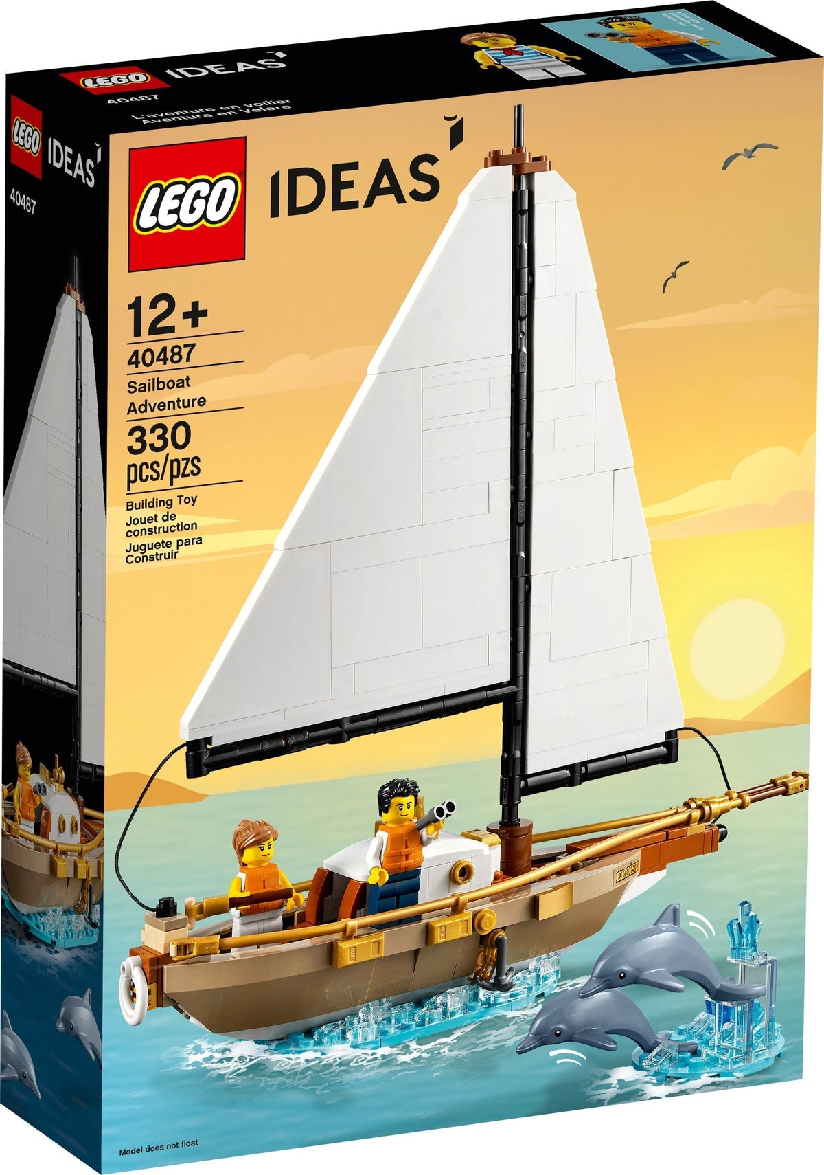 D15-40487 DAMAGED Lego Ideas Sailboat Adventure