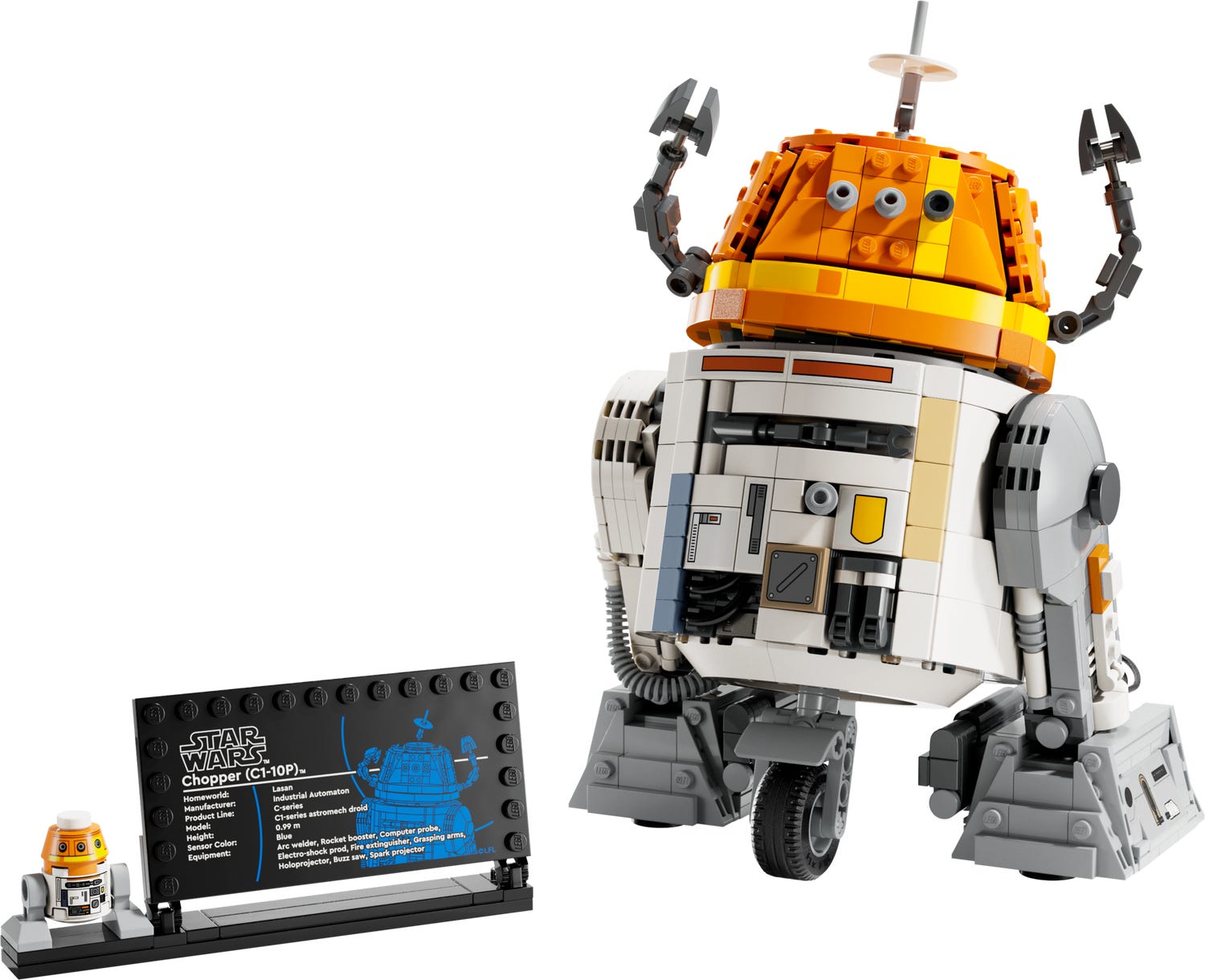D30-75416 Damaged Box Star Wars Chopper (C1-10P)™ Astromech Droid