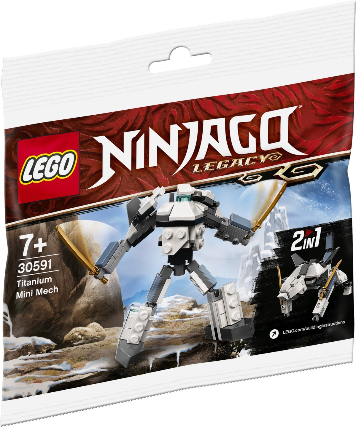 30591 Ninjago Titanium Mini Mech Polybag