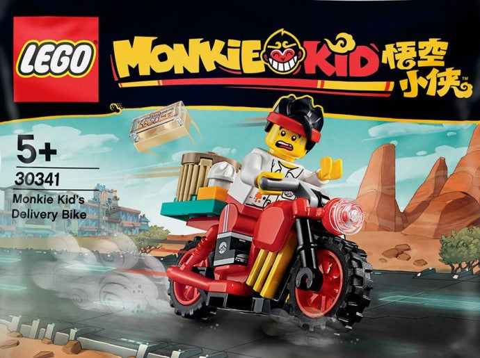 30341 Monkie Kid Monkie Kid’s Delivery Bike Polybag