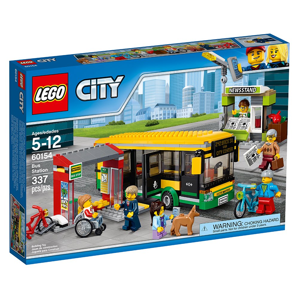 60154 LEGO City Town Bus Station