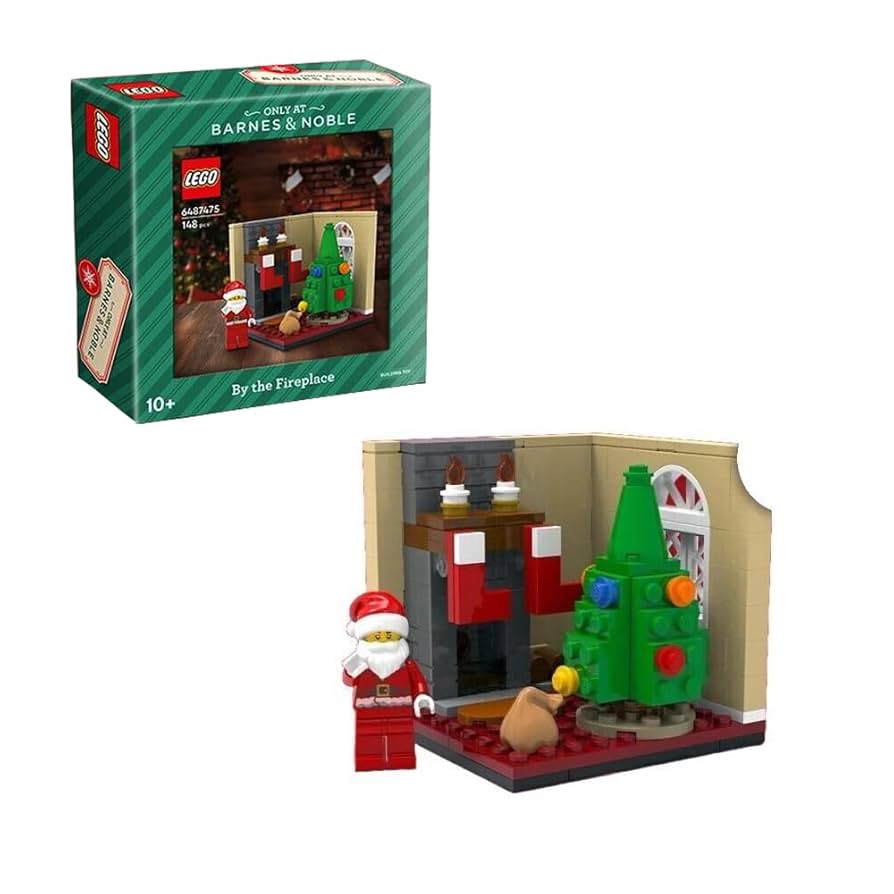 6490363 Christmas By the Fireplace