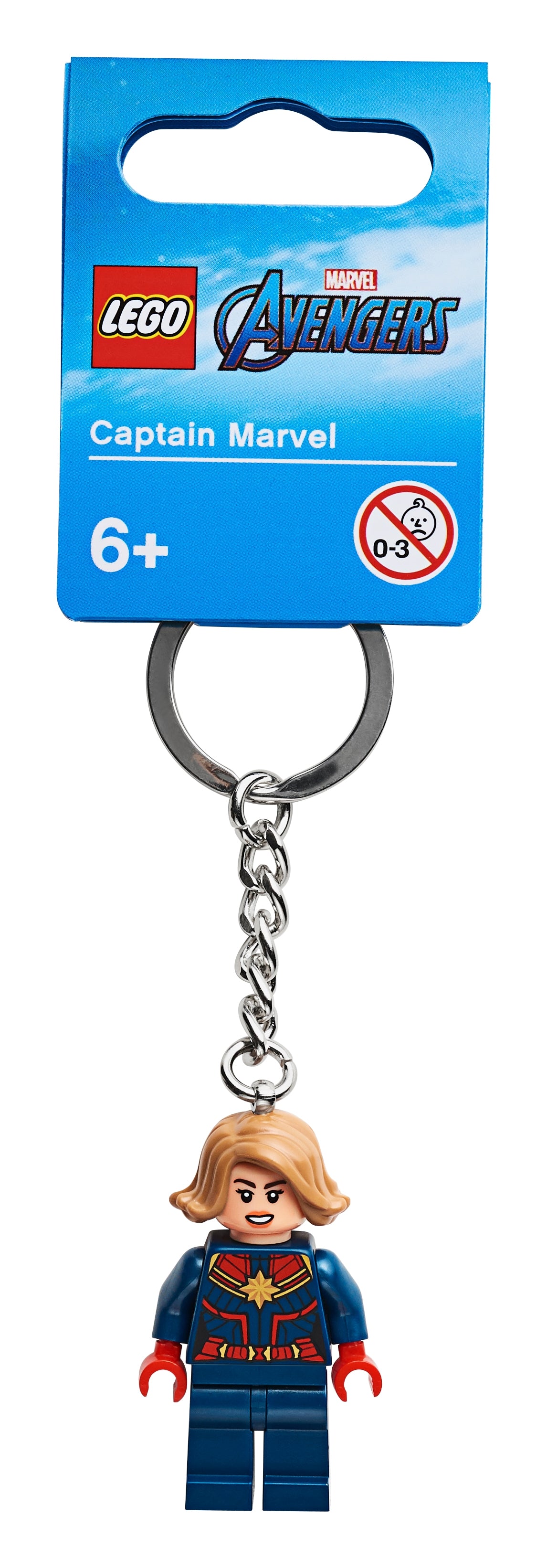 854064 Captain Marvel Keychain
