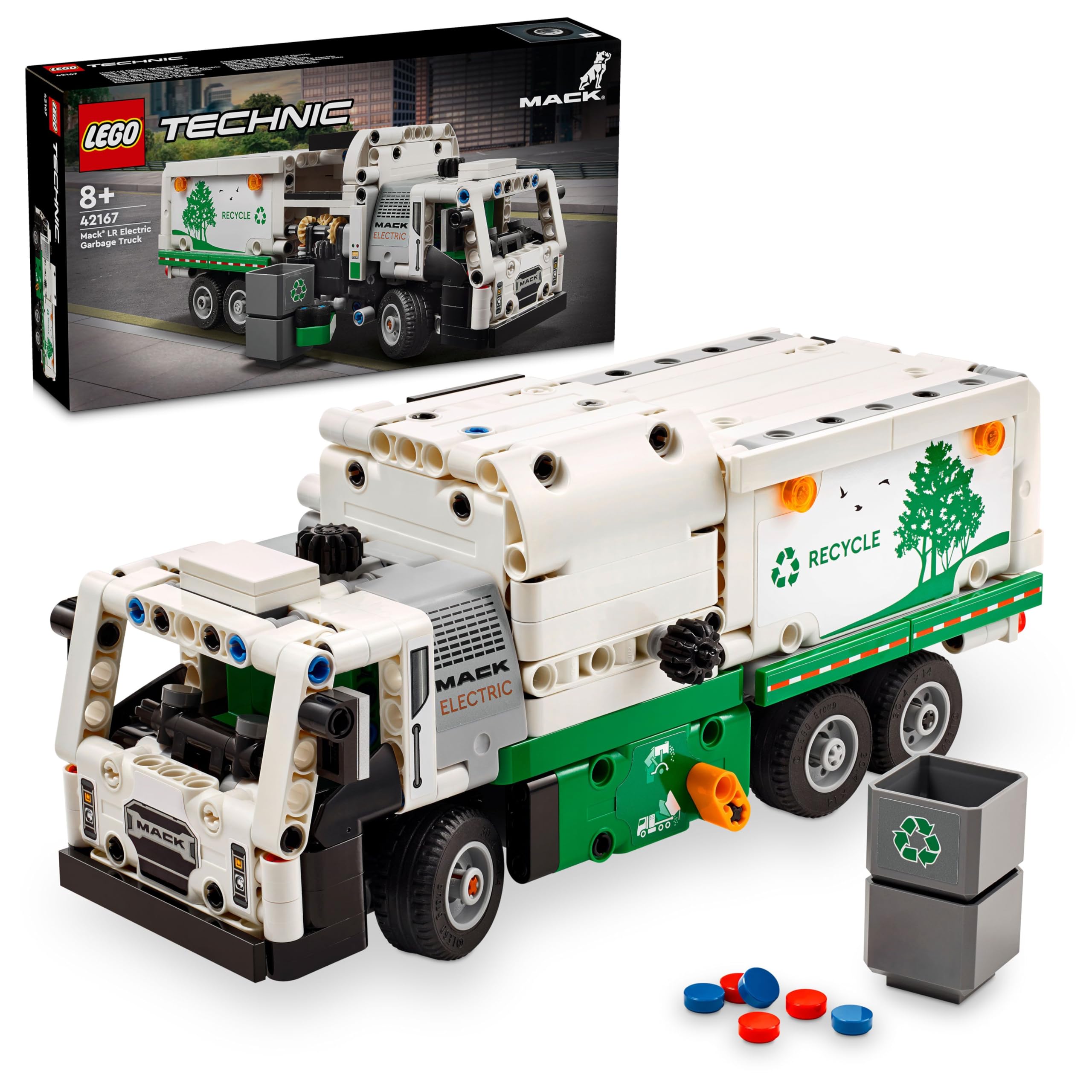 U-42167 Used City Mack LR Electric Garbage Truck
