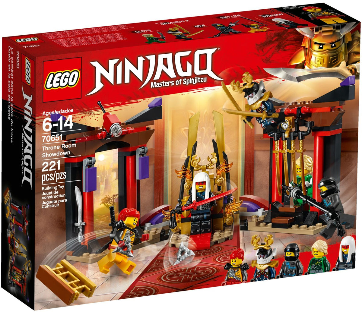 70651 Lego NINJAGO Throne Room Showdown
