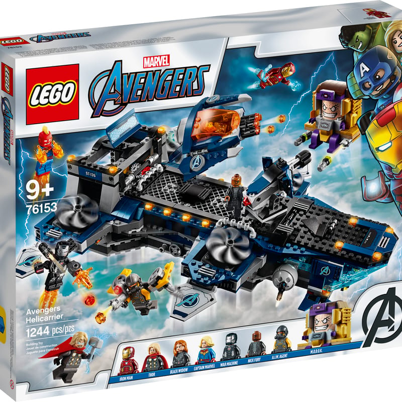 D20-76153 Damaged Avengers Helicarrier