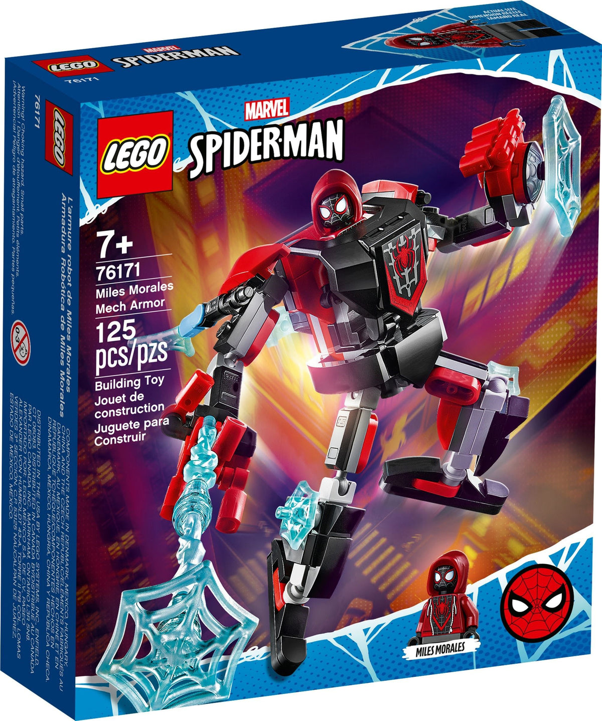 76171 Lego  MARVEL SUPER HEROES Miles Morales Mech Armor