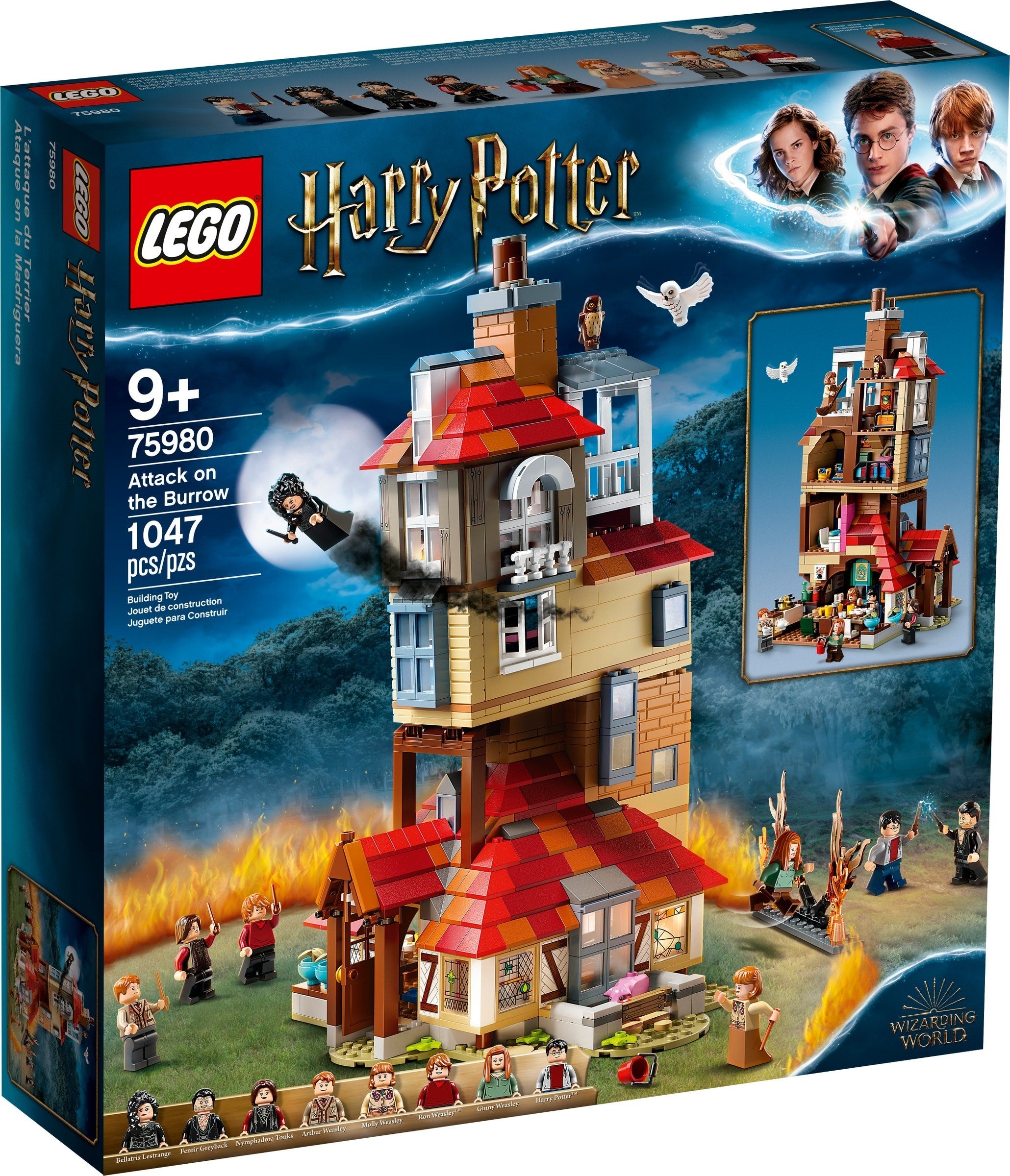 75980 Lego HARRY POTTER Attack on the Burrow