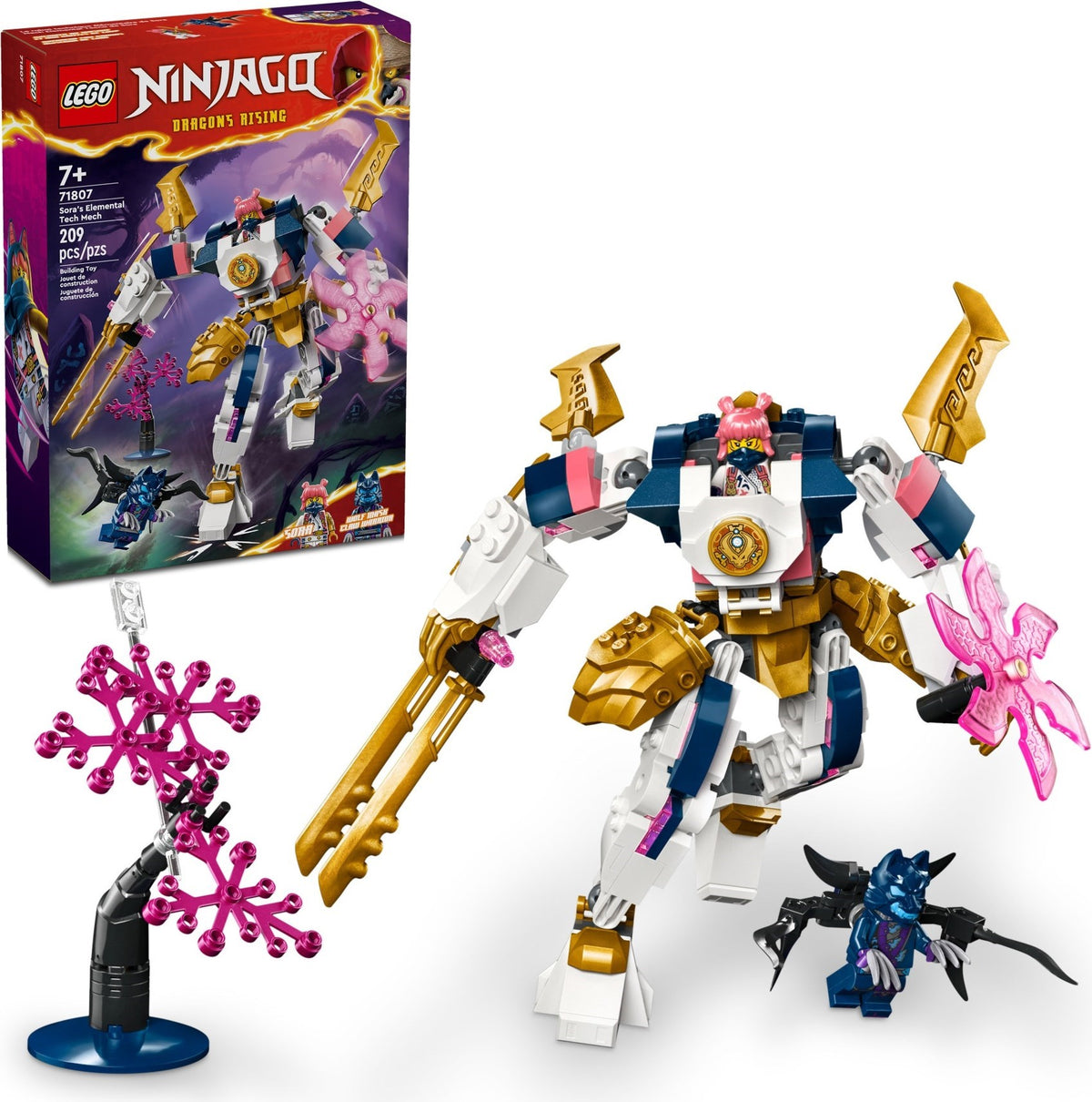 71807 Ninjago Sora's Elemental Tech Mech
