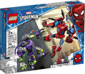 D10-76219 Damaged Lego MARVEL Spider-Man & Green Goblin Mech Battle