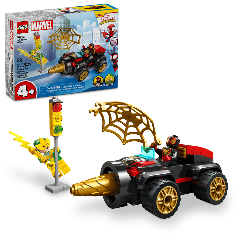 10792 Marvel Drill Spinner Vehicle (Retired 2024)