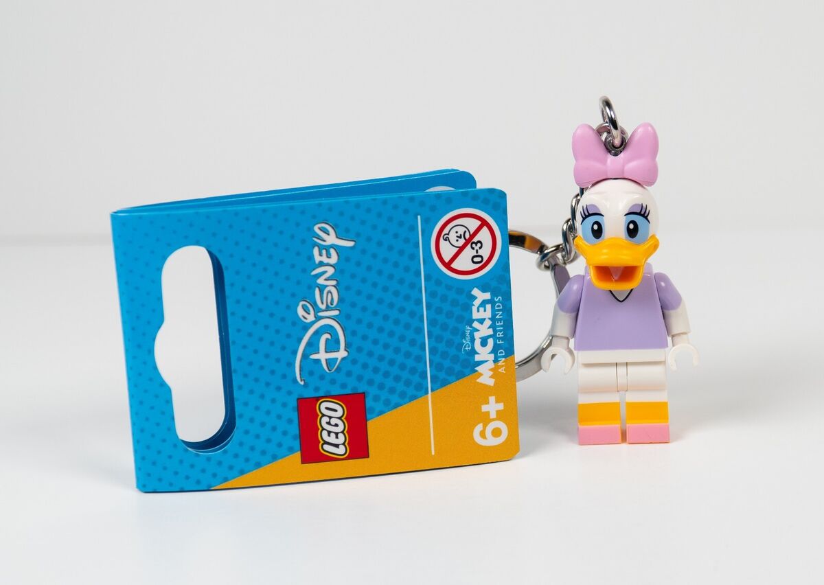 854112 Lego Daisy Duck Keychain