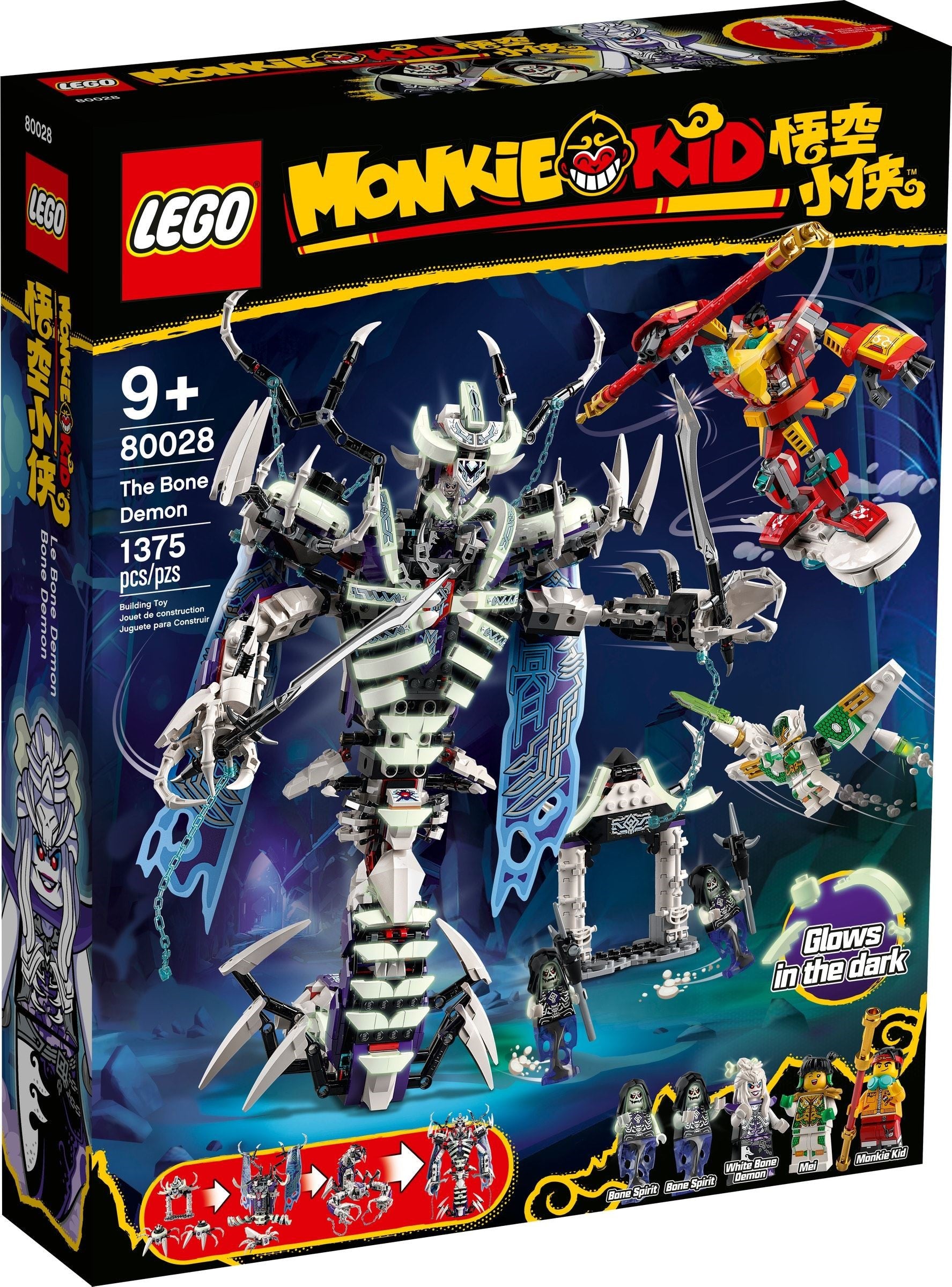 80028 Lego MONKIE KID The Bone Demon