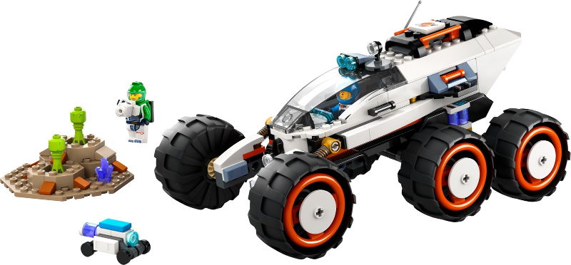 U-60431 USED City Space Explorer Rover and Alien Life