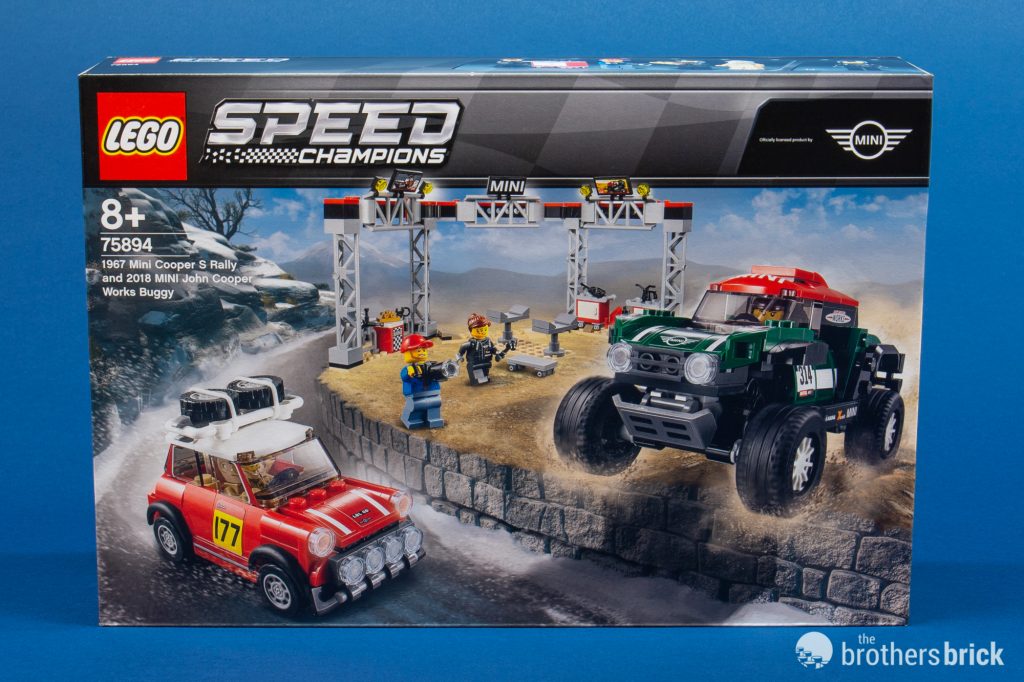 75894 Speed Champions 1967 Mini Cooper S Rally and 2018 MINI John Cooper Works Buggy