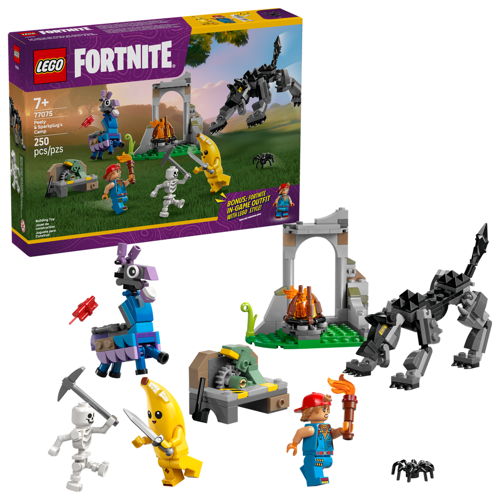 77075 Fortnite Peely & Sparkplug's Camp