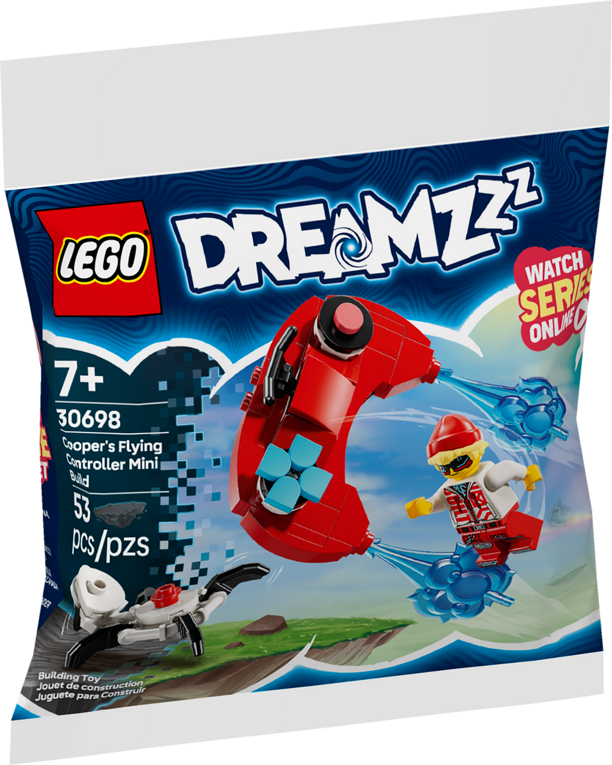 30698 Dreamz Polybag Cooper's Flying Controller Mini Build