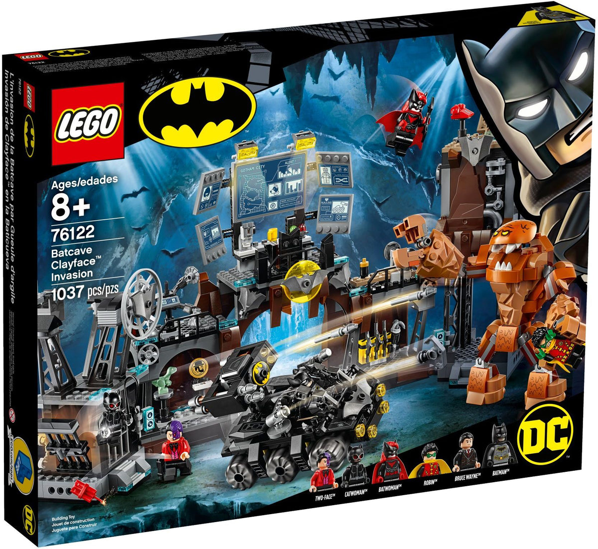76122 Lego DC COMICS SUPER HEROES  Batcave Clayface™ Invasion