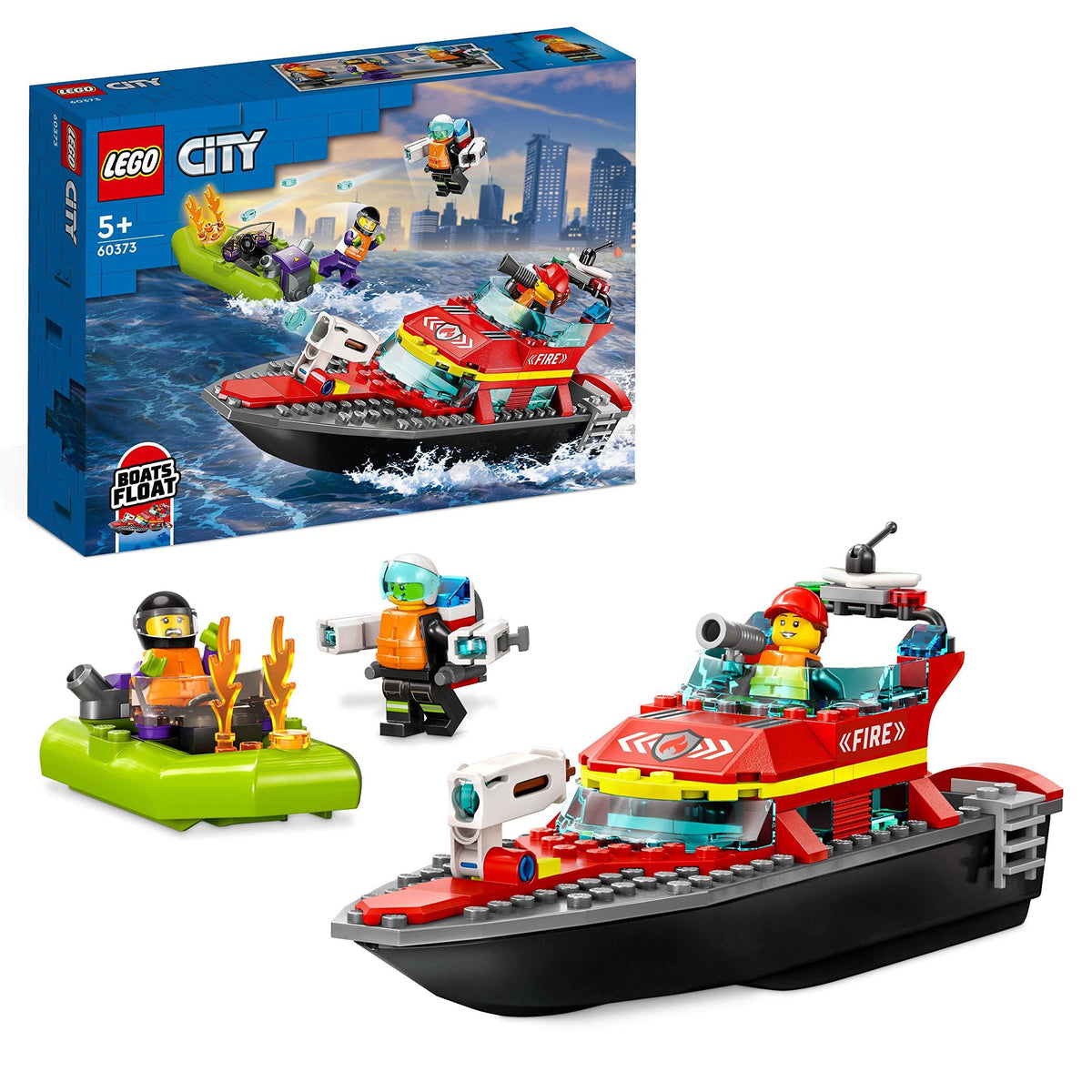 60373 LEGO City Fire Rescue Boat