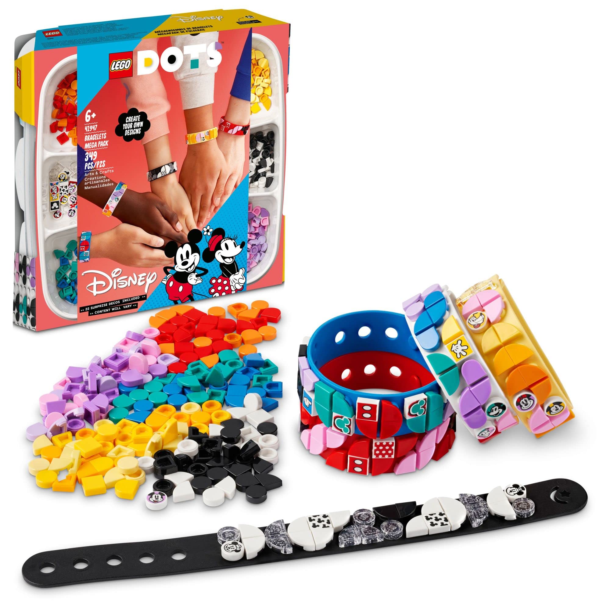 41947 Dots Mickey & Friends Bracelets Mega Pack