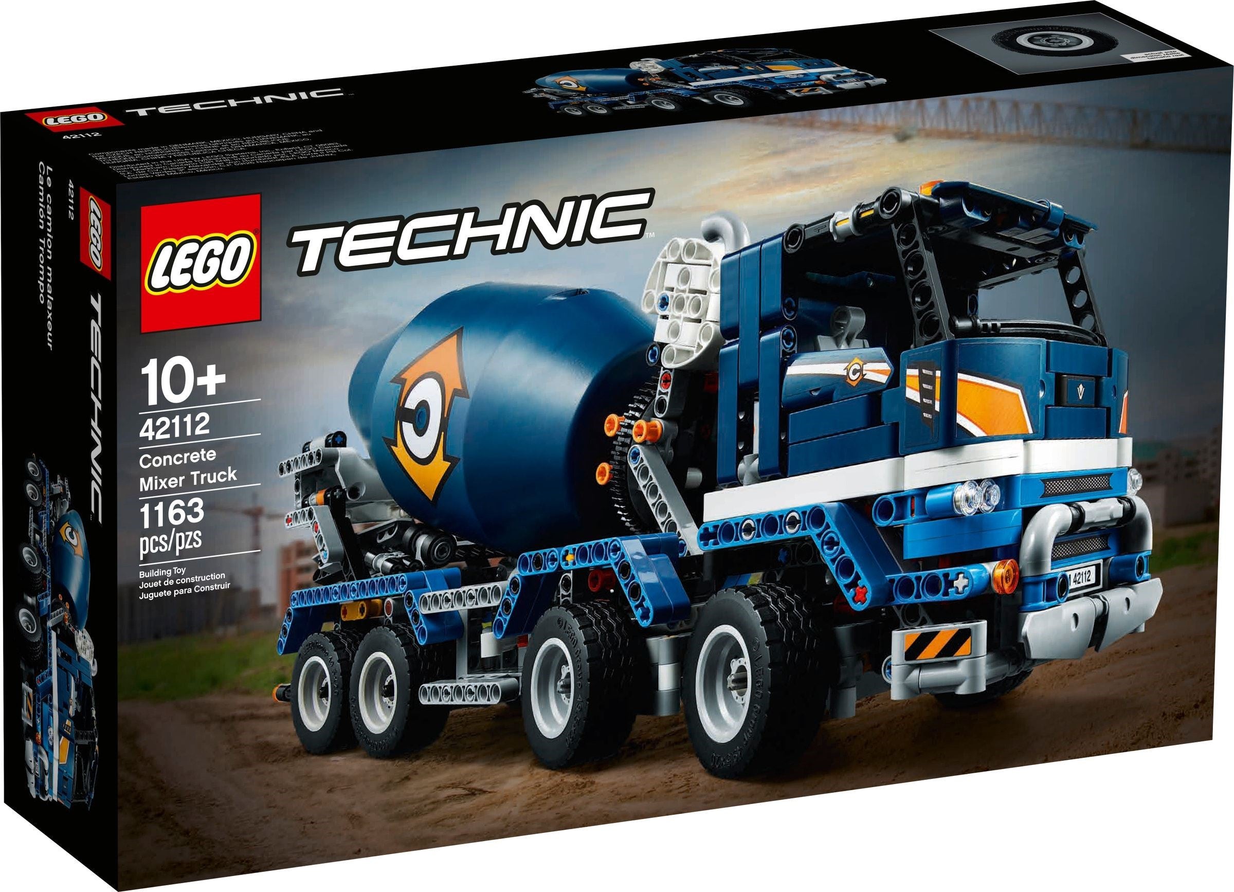 D10-42112 Damaged Lego TECHNIC Concrete Mixer Truck