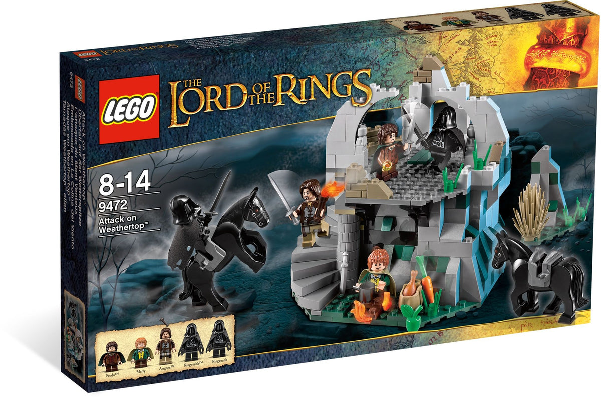 U-9472 Used Lego THE LORD OF THE RINGS Attack On Weathertop
