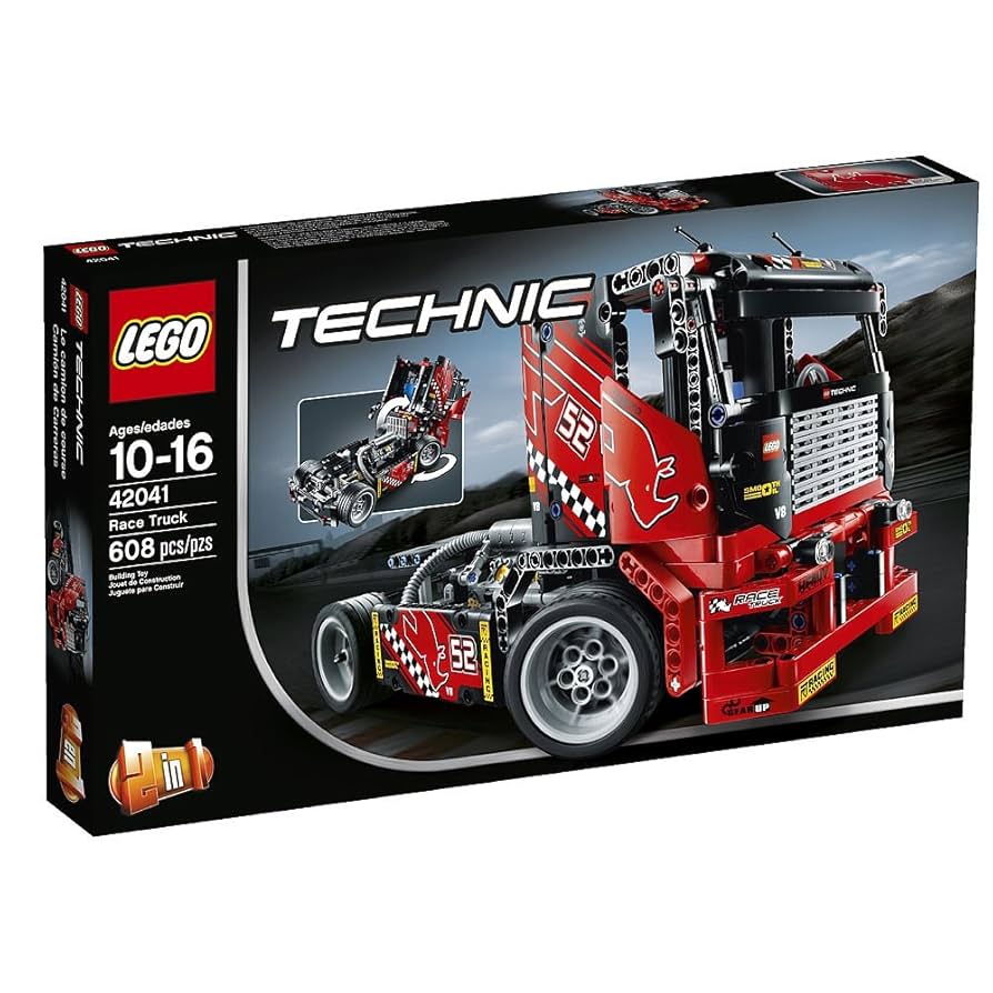 D30-42041 Damaged Technic Race Truck
