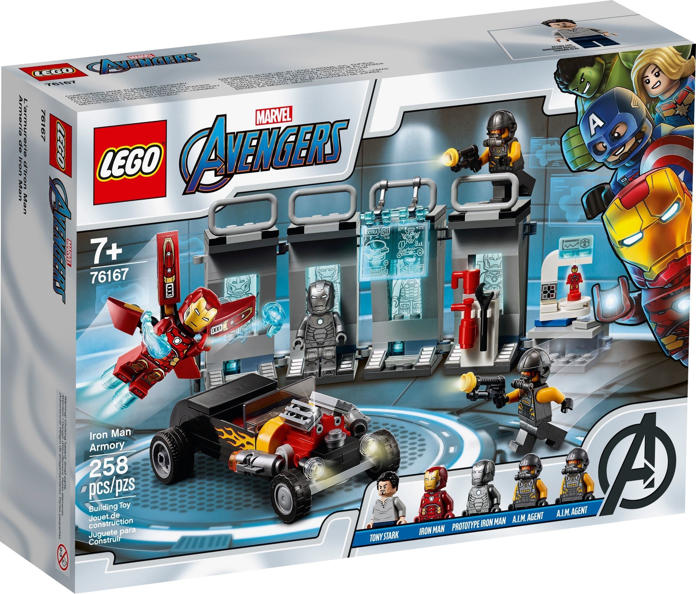 76167 Marvel Iron Man Armory