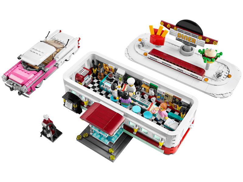 910011 1950s Diner