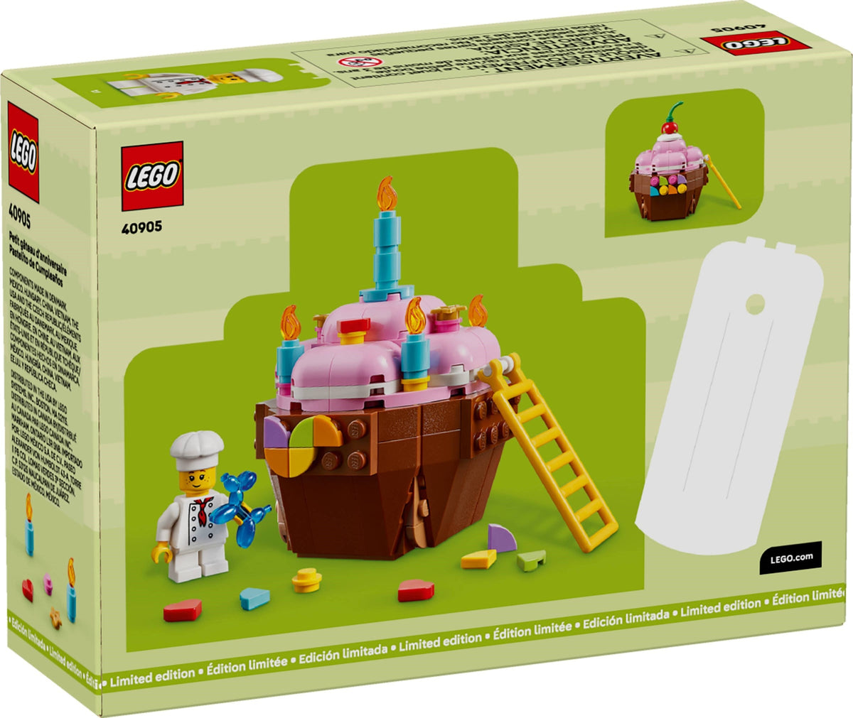 40905 Lego Birthday Cupcake