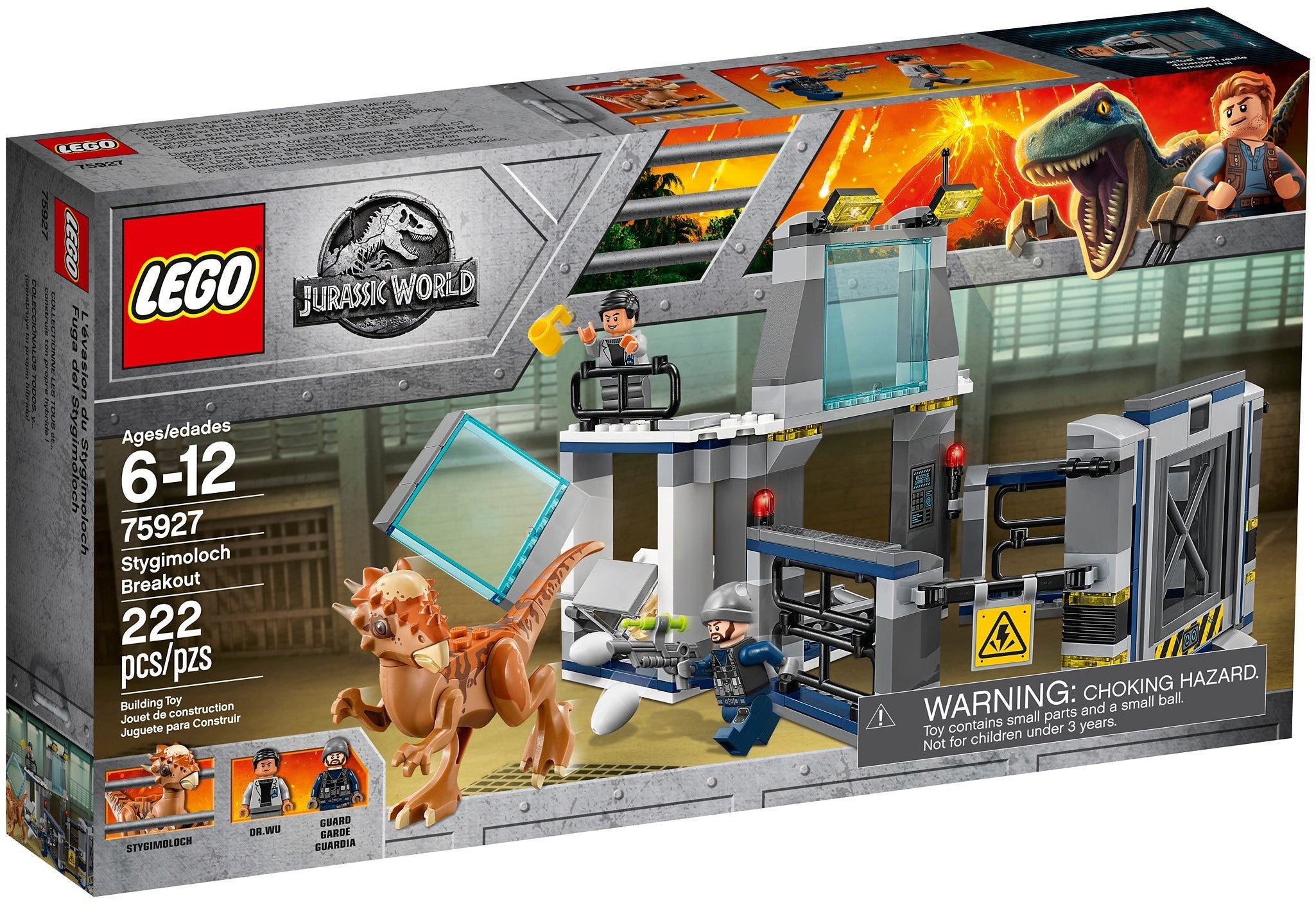 75927 Jurassic World Stygimoloch Breakout