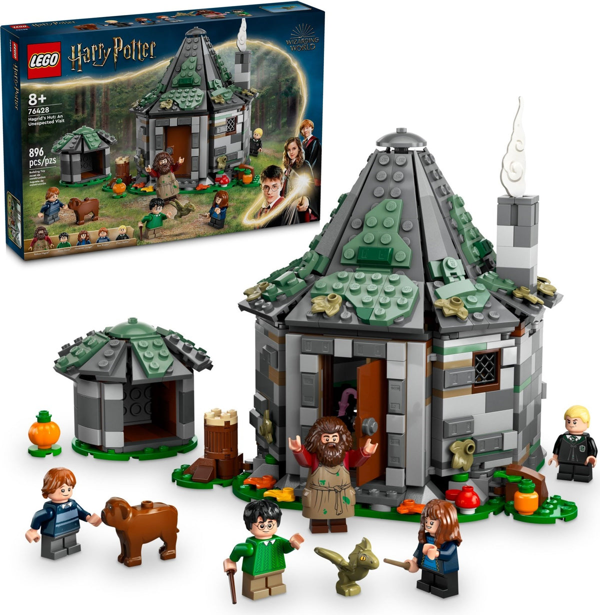 76428 Harry Potter Hagrid's Hut: An Unexpected Visit