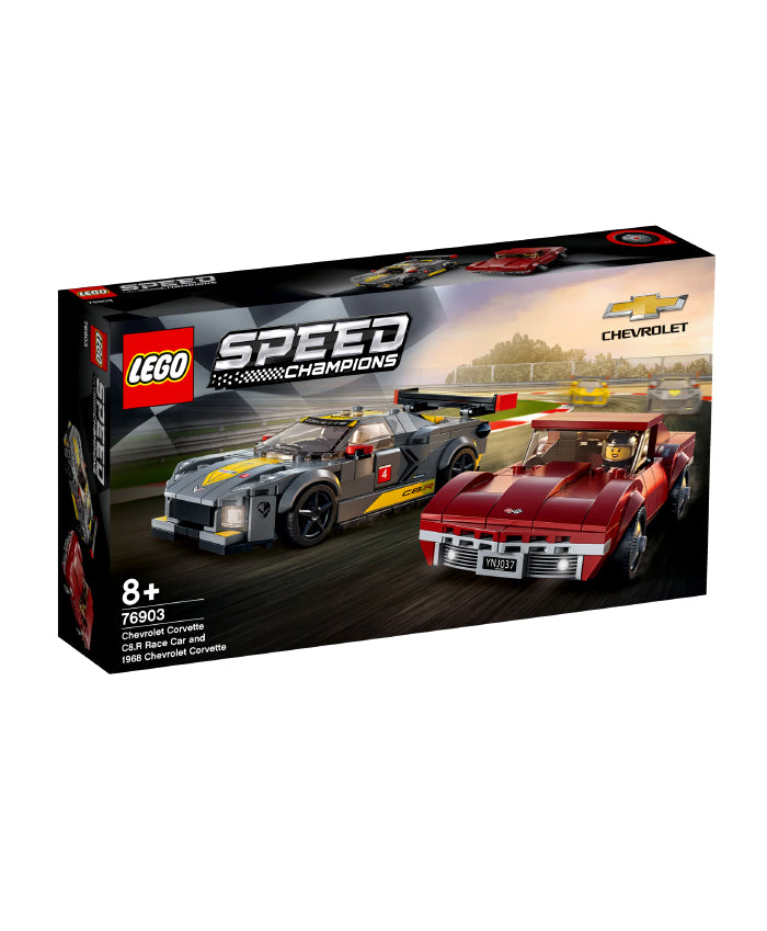 U-76903 USED Speed Champions Chevrolet Corvette C8.R Race Car and 1969 Chevrolet Corvette
