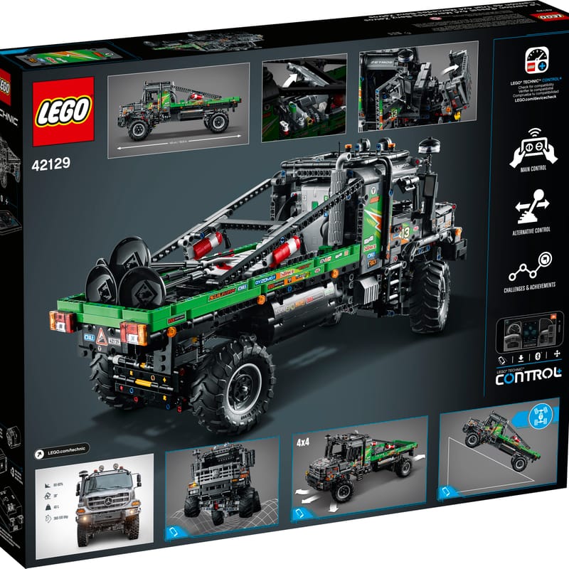42129 Lego Technic App-Controlled 4x4 Mercedes-Benz Zetros Trial Truck