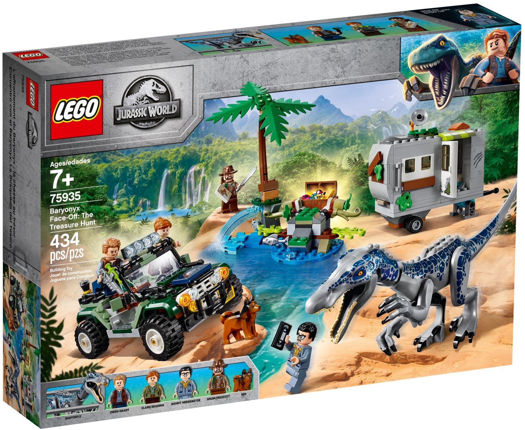 75935 Jurassic World Baryonyx Face-Off: The Treasure Hunt