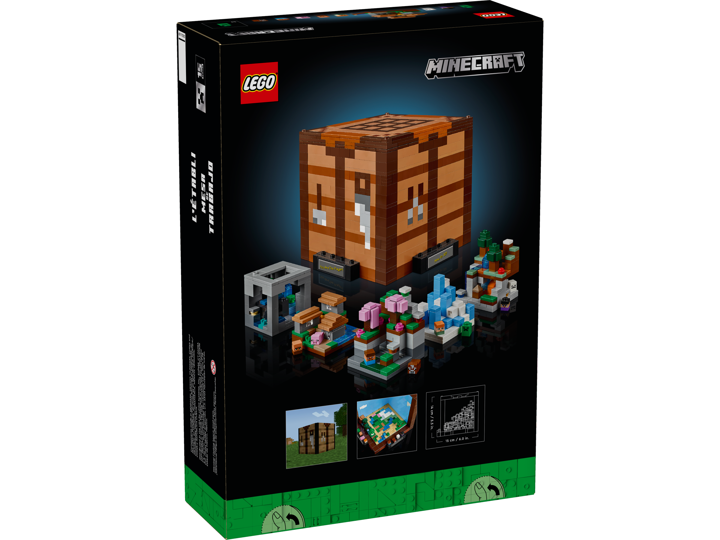 21265 Minecraft The Crafting Table
